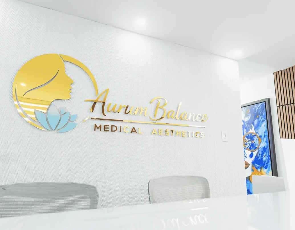 Recepción de Aurum Balance Medical Aesthetics